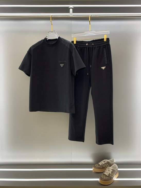 Picture of Prada Shirt Pant Suits _SKUPradaM-3XLxetr30224398